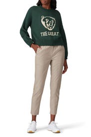 The Bear Roll Pullover by The Great.