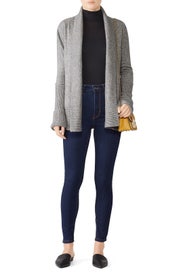 Wide Collar Cardigan by VINCE.