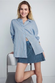 Aline Denim Mini Skirt by WRANGLER