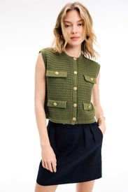 Smooth Sailing Vest by BLANKNYC