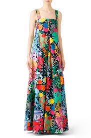Multi Print Maxi by Emanuel Ungaro