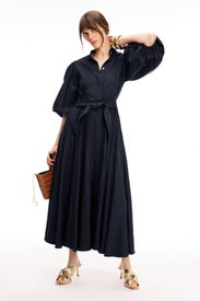 Blue Bromelia Dress by NO PISE LA GRAMA