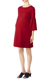 Bell Sleeve Maternity Dress by Ingrid & Isabel