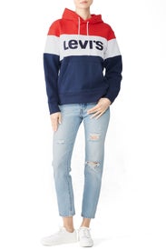 Colorblock Sport Hoodie by Levi's