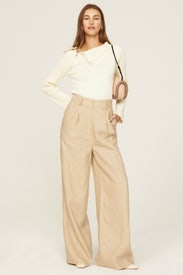 Cierra Zip Front Sweater by Modern Citizen