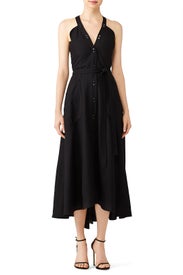 Deep Back Midi Dress by Nina Ricci