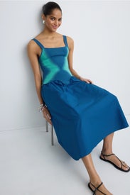 Mushu Mixed Media Tank Dress by PH5