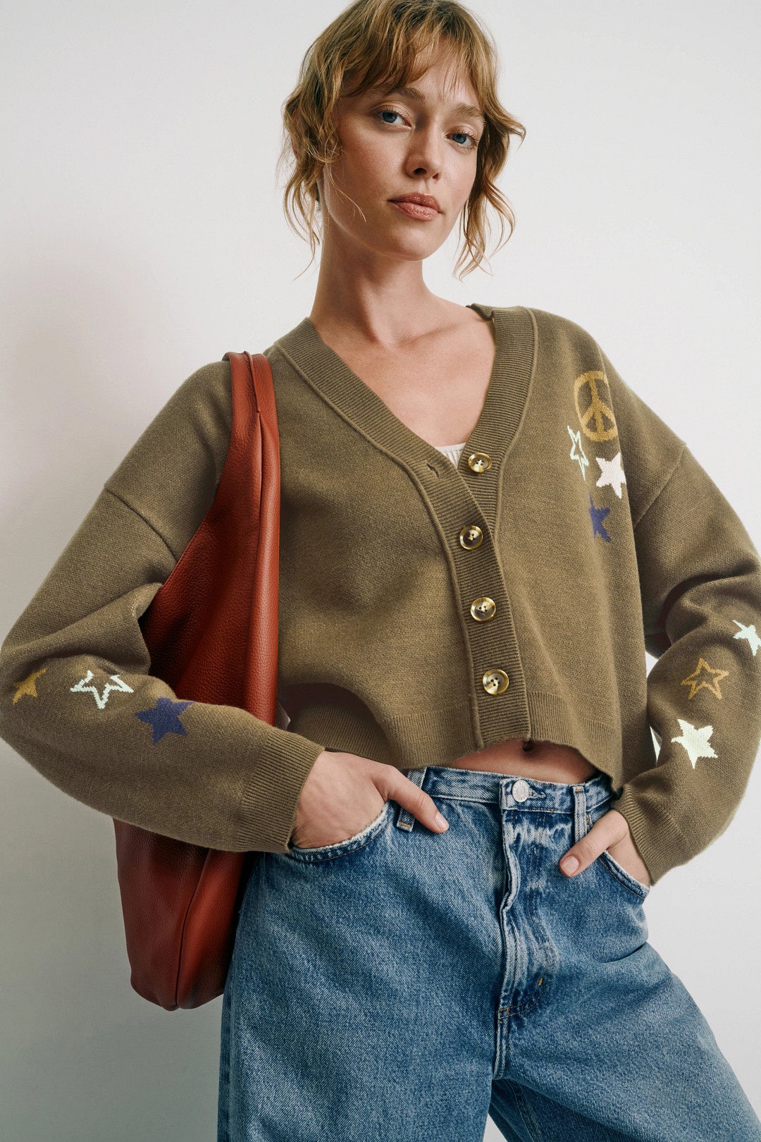 Divine Graphic Visionary Cardigan