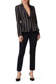 Tailoring Stripe Blazer by Self-Portrait