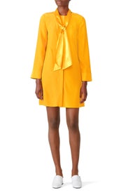 Golden Crest Sophia Dress by Tory Burch