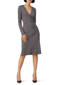 Karis Faux Wrap Dress by Diane von Furstenberg