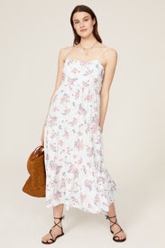Spring Bouquet Tie Back Dress by Fifteen Twenty