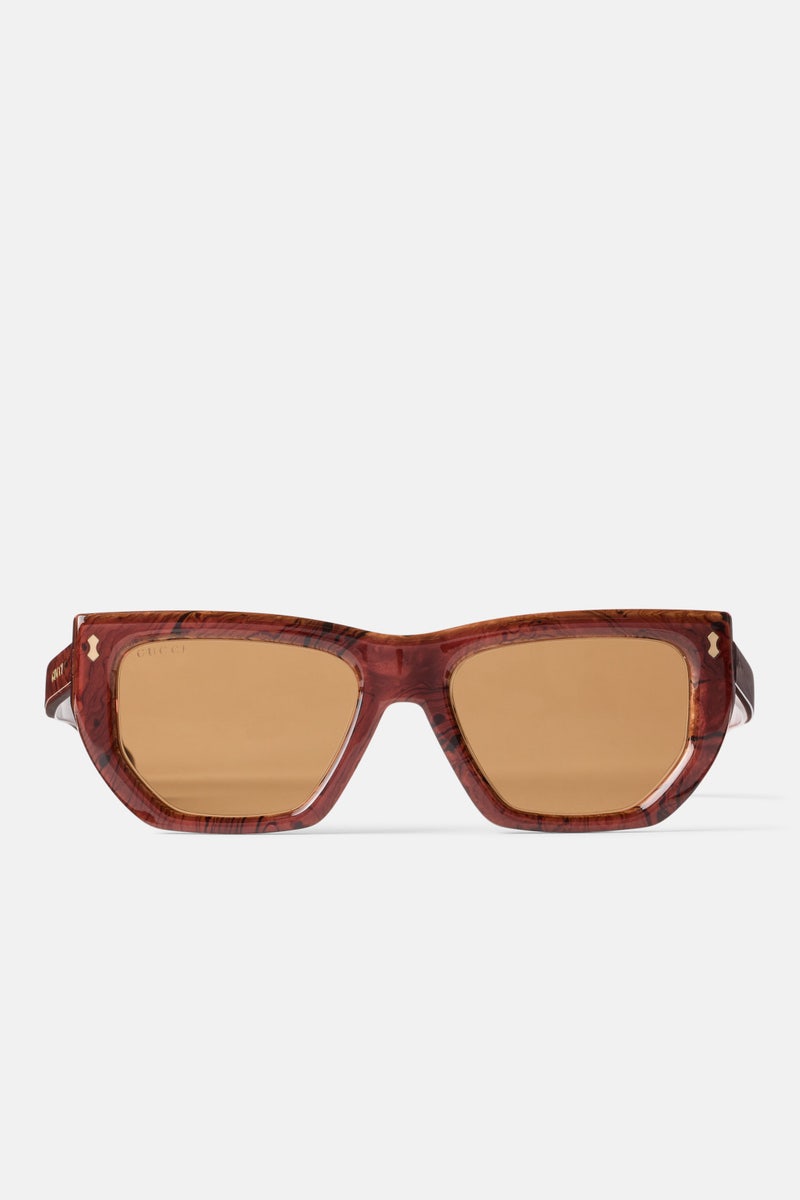 Brown Tortoise Sunglasses by Gucci - Photo 1