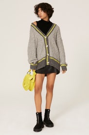 Mckenzie Striped Cardigan by Line + Dot