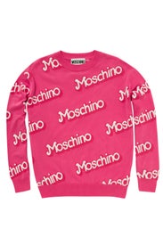 Think Pink Sweater by Moschino