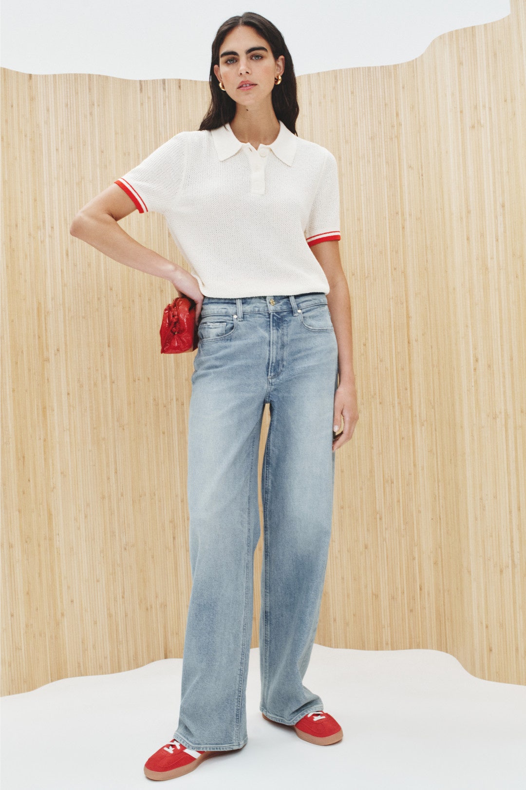 Sasha Wide Leg Jeans by PAIGE 0