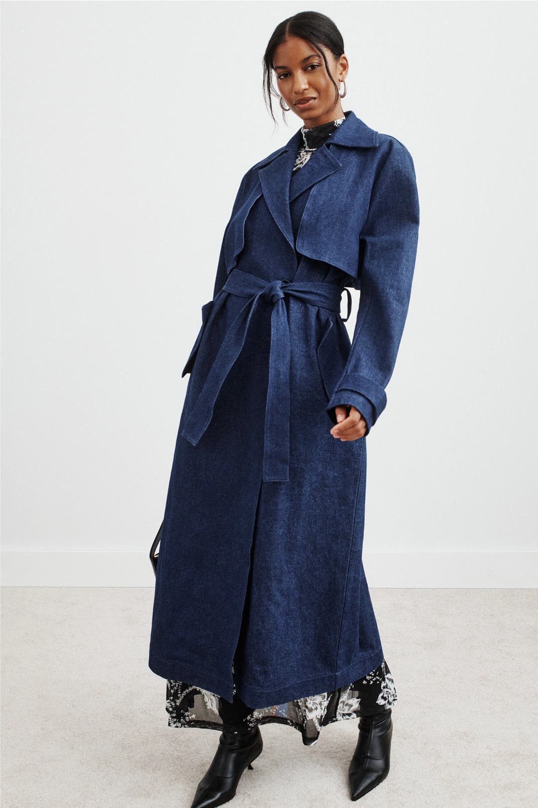 Leon Denim Trench Coat by Suboo | Rent the Runway
