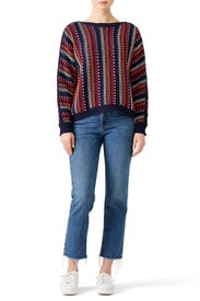Striped Marlet Sweater by ba&sh