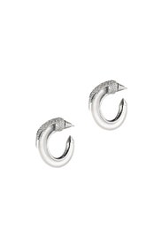 Plume Hoop Earrings by Eddie Borgo