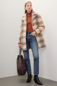 Blazer Style Peacoat by Ellen Tracy