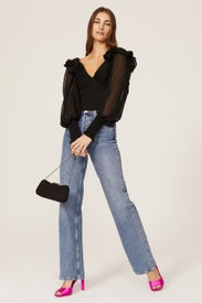 Black Reni Top by Hutch