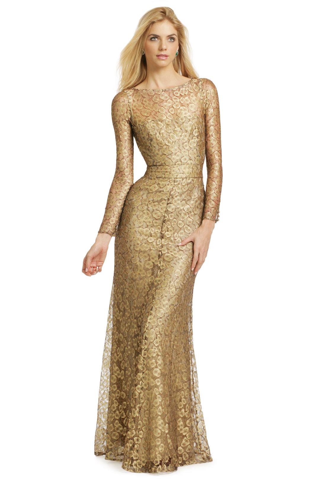 Gold Cassia Gown by Issa 0