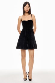 Velvet Bustier Dress by MICHAEL KORS