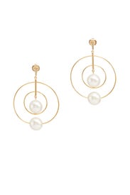 Sophia Solar System Hoops by Rebecca Minkoff Accessories