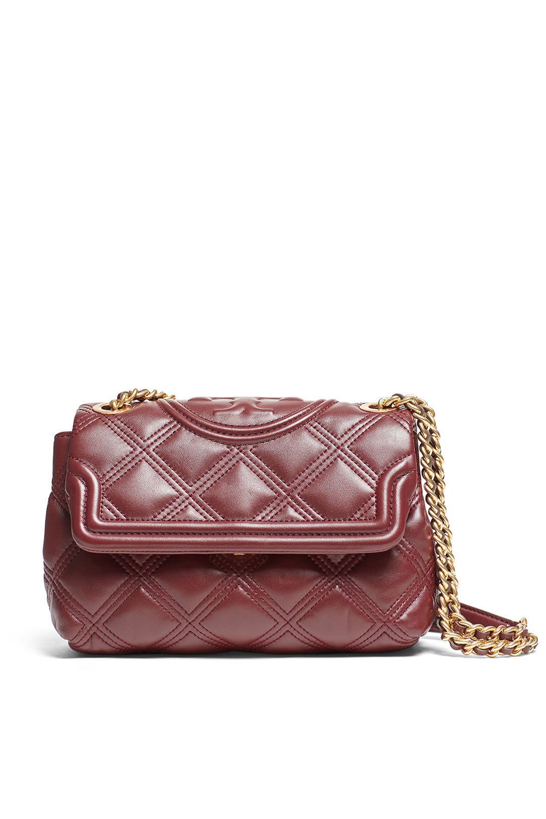 Claret Fleming Convertible Bag by Tory Burch Accessories