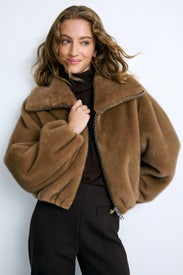 Hazel Faux Fur Jacket by A.L.C.
