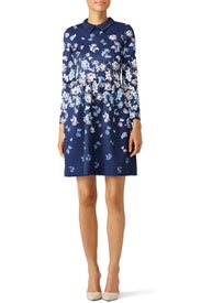 Navy Molly Dress by ERIN erin fetherston