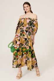 Toucananas Tiered Maxi by FARM Rio
