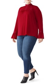 Merian Long Sleeve Blouse by JUNAROSE