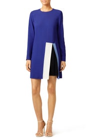 Cobalt Block Dress by MSGM
