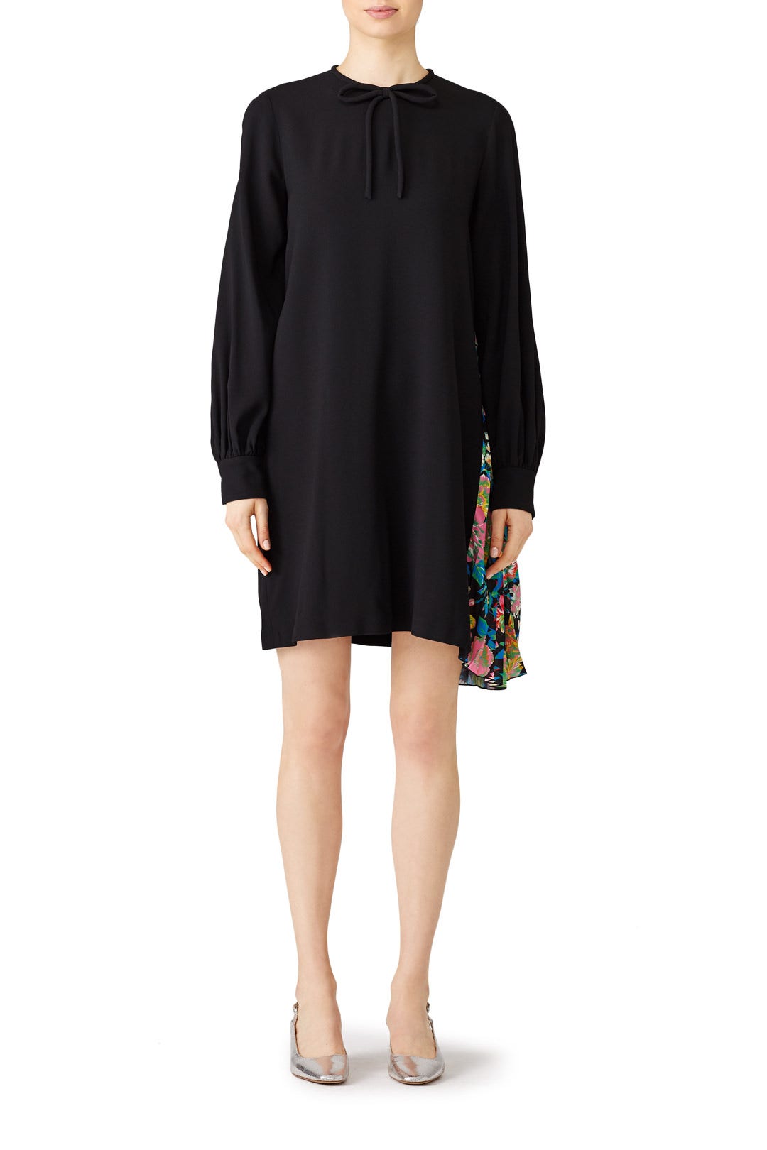 Floral Pleat Dress by MSGM 0