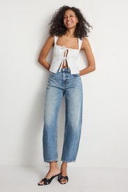 Azalea Linen Top by Reformation