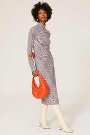 Elette Plaid Dress by Tanya Taylor