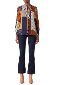 Geometric Vivian Top by Tory Burch