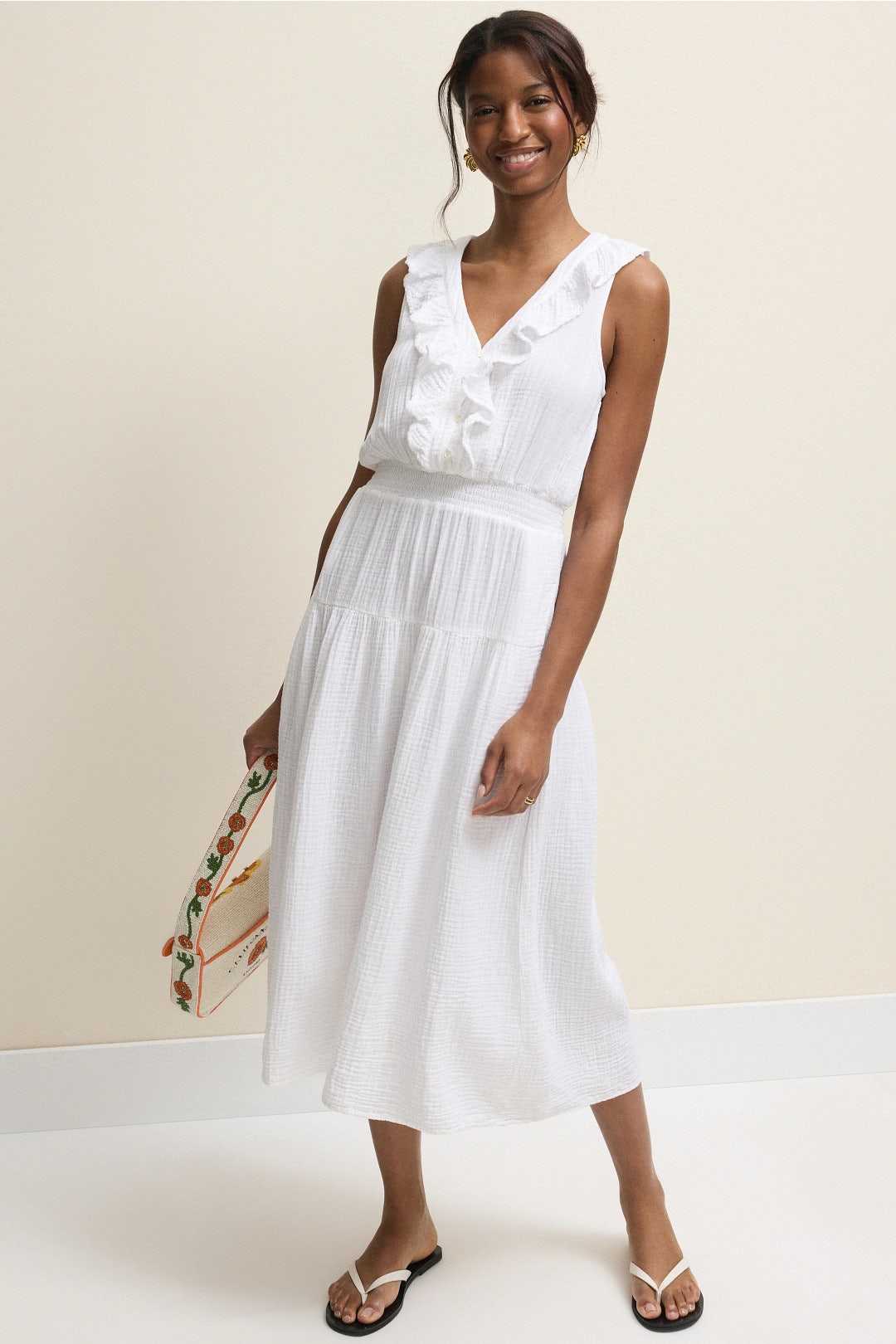 Desa Midi Dress by XRENA | Rent the Runway