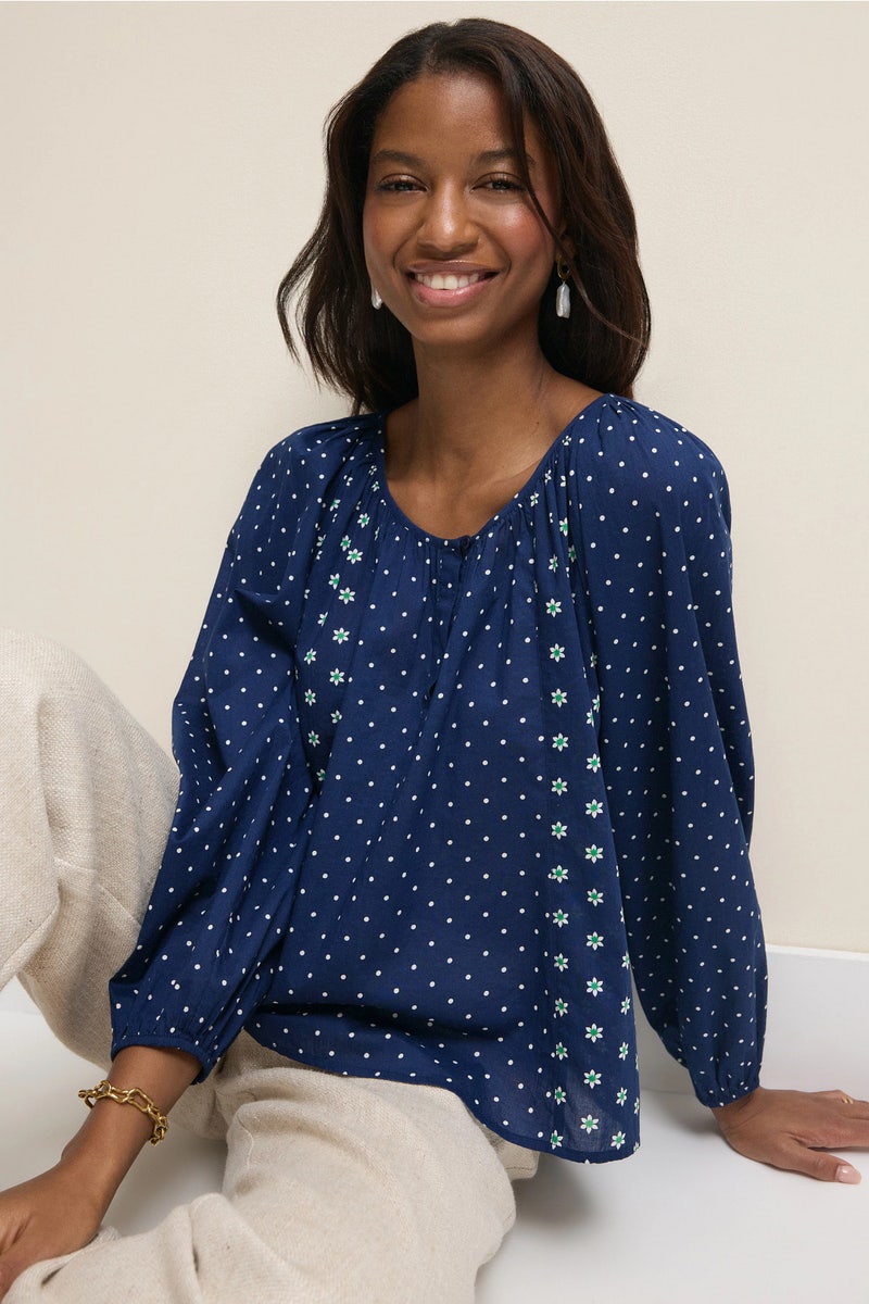 Willa Polka Dot Blouse by XíRENA - Photo 0
