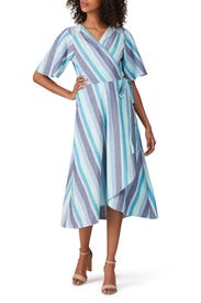 Orna Wrap Dress by B Collection by Bobeau