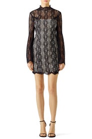 Black Uptown Lace Dress by Keepsake