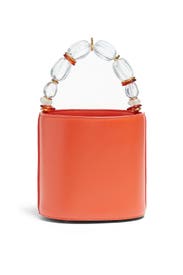 Persimmon Florent Bucket Bag by Lizzie Fortunato
