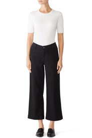 Denim Nellie Culottes by PAIGE