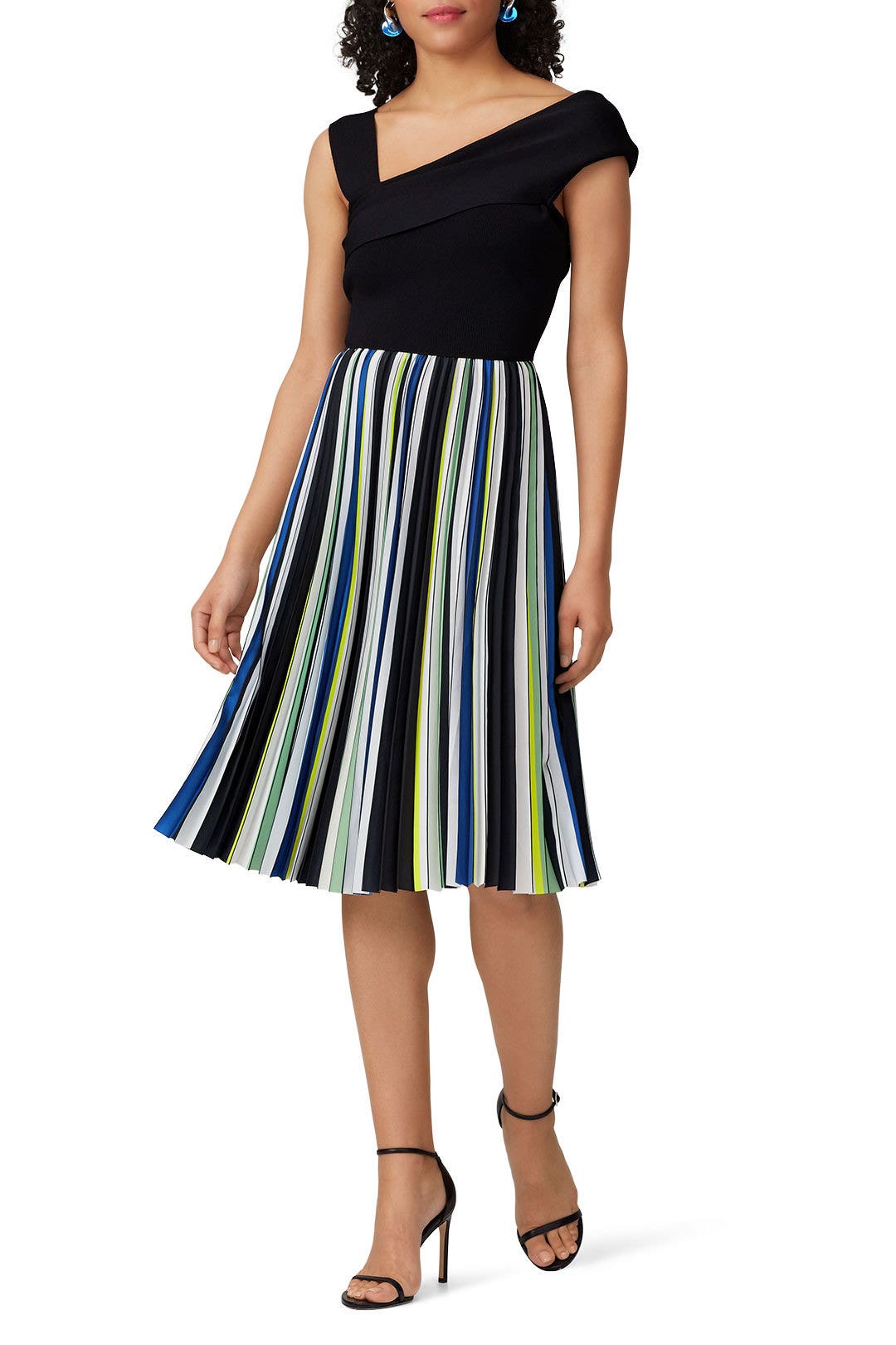 Knit Multi Pleat Dress by Sachin & Babi 0