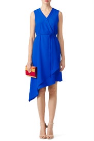 Cobalt Wrap It Up Dress by Slate & Willow