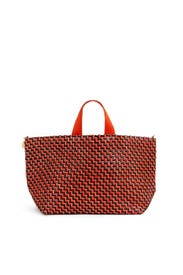Woven Zig Zag Bateau Tote by Clare V.