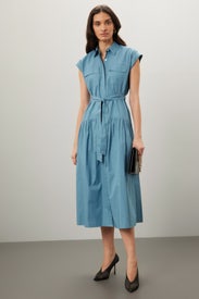 Laurel Shirt Dress by Derek Lam 10 Crosby