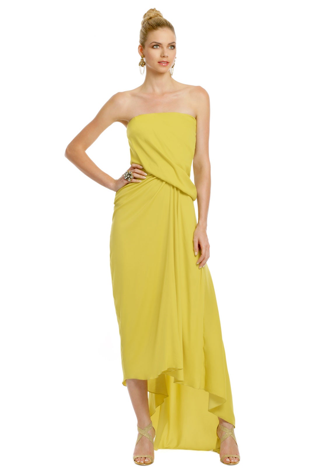 Nigerian Sand Dress by HALSTON 0