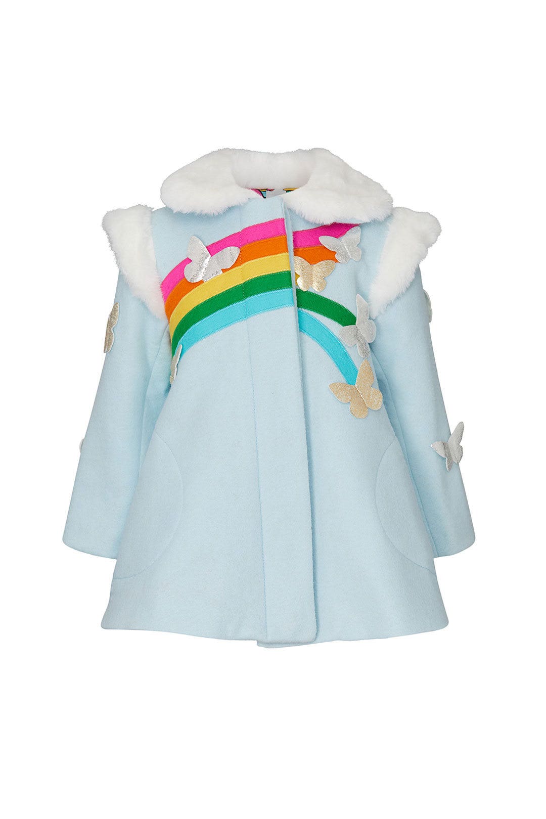 Kids Rainbow Dreamer Coat by Little Goodall